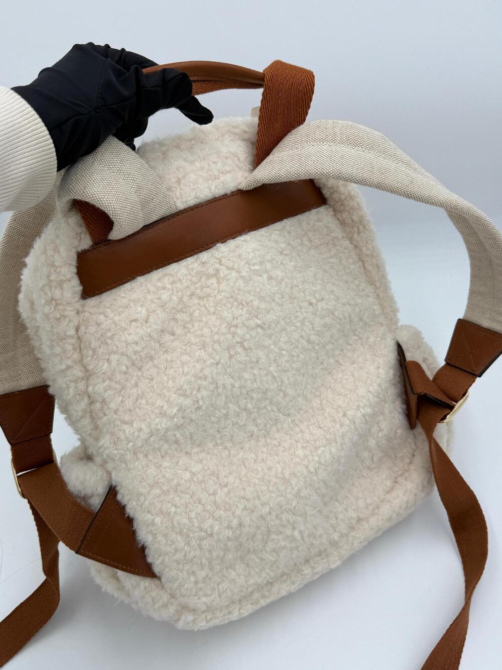 Chloe Shearling Backpack - Picture 8 of 10